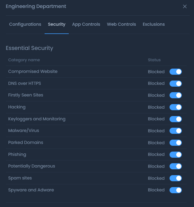 Zenarmor: Essential Security Control Settings Zenarmor: Essential Security Control Settings