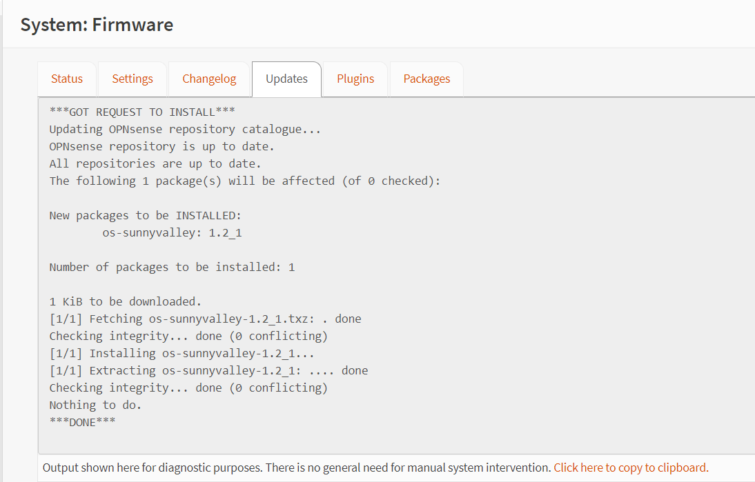 os-sunnyvalley Vendor Repository for Zenarmor is installed