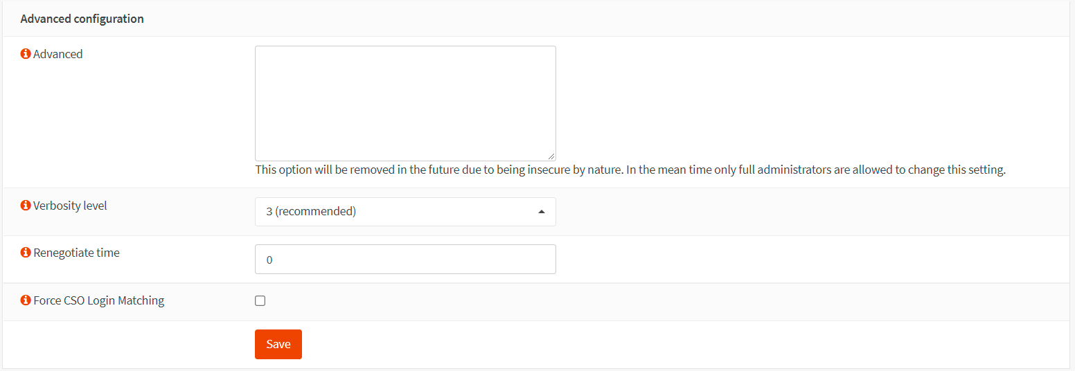 Advanced configuration for a OpenVPN server with 2FA in OPNsense Advanced configuration for a OpenVPN server with 2FA in OPNsense
