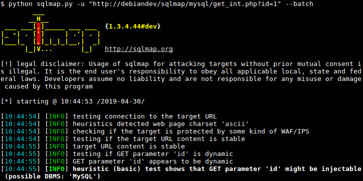 SQLmap SQLmap