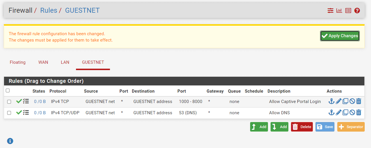 Applying Firewall Rule to allow Captive Portal Login Applying Firewall Rule to allow Captive Portal Login