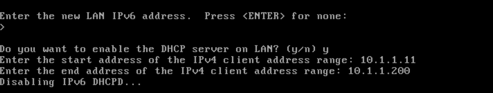 Configuring DHCP server on LAN interface of pfSense Configuring DHCP server on LAN interface of pfSense