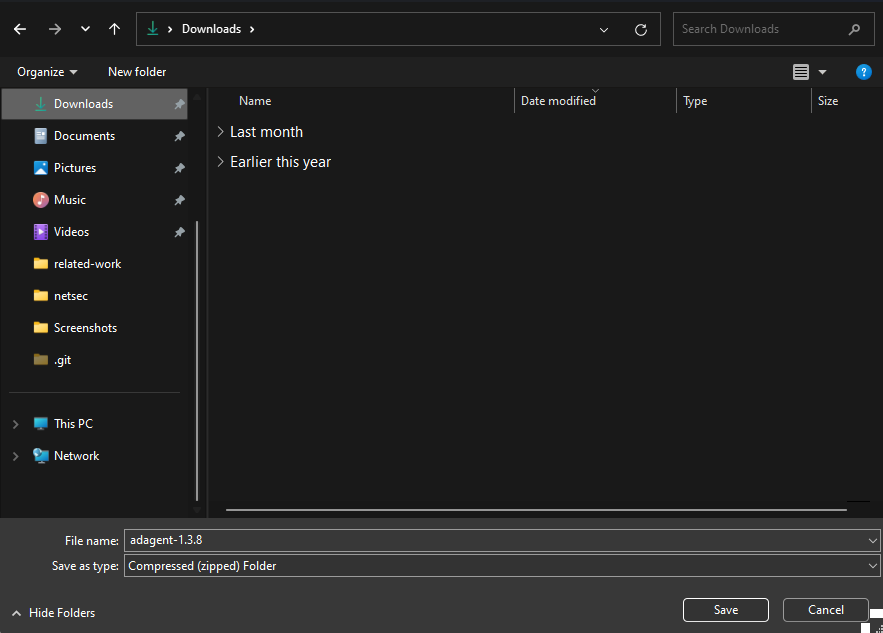 Downloading Zenarmor AD Agent (adagent-1.3.8.zip) Downloading Zenarmor AD Agent (adagent-1.3.8.zip)