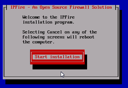 Confirm Installation Confirm Installation