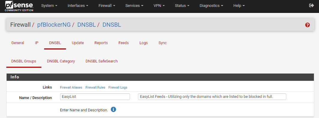 Setting name and description for newly added DNSBL feed Setting name and description for newly added DNSBL feed