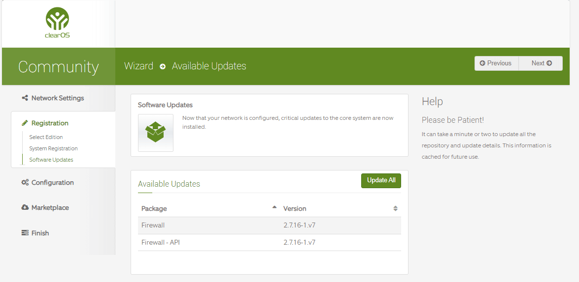 Available updates for ClearOS Available updates for ClearOS