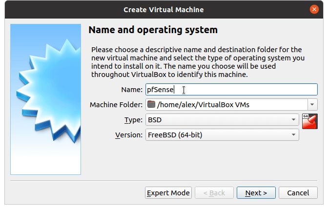 pfSense® software on Virtual Box*