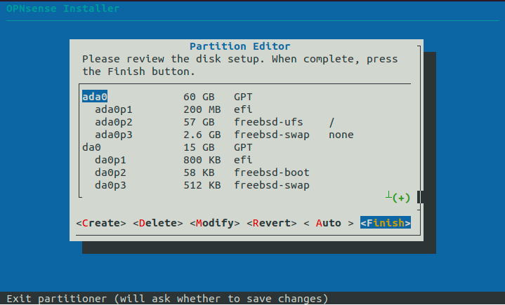 Review Partition Setup Review Partition Setup