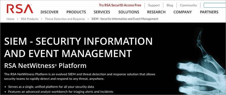 RSA NetWitness RSA NetWitness