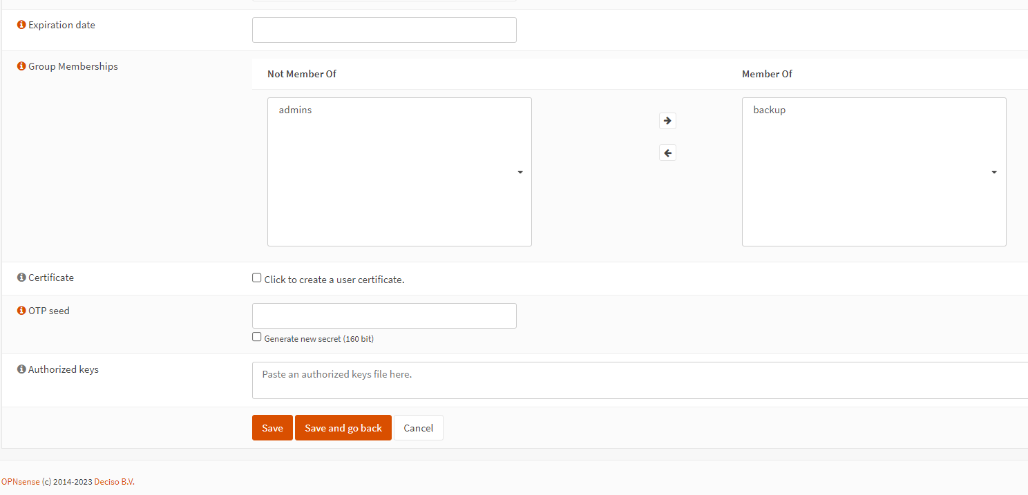 Setting group membership Setting group membership
