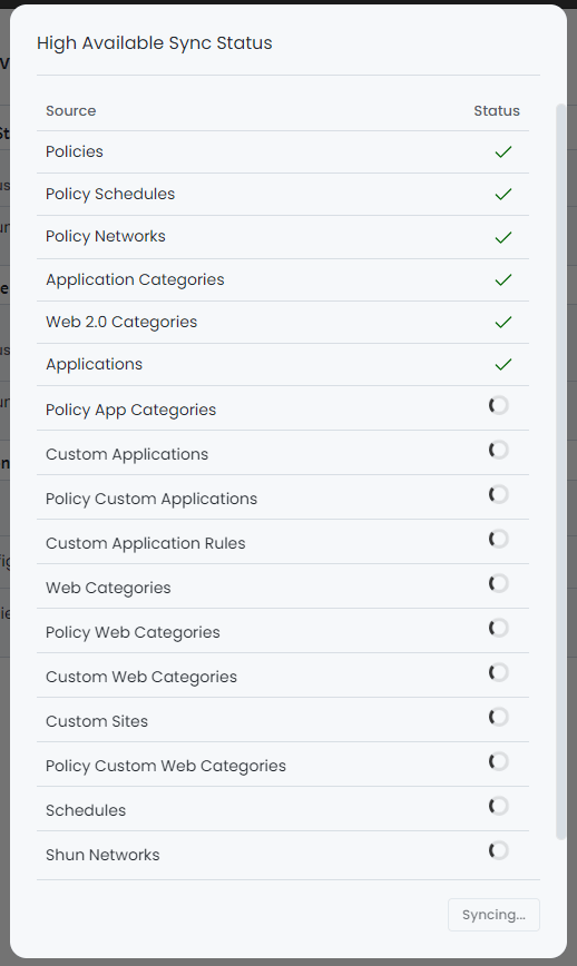 Synchronization of Zenarmor Configuration and Policies with Backup Firewall Synchronization of Zenarmor Configuration and Policies with Backup Firewall